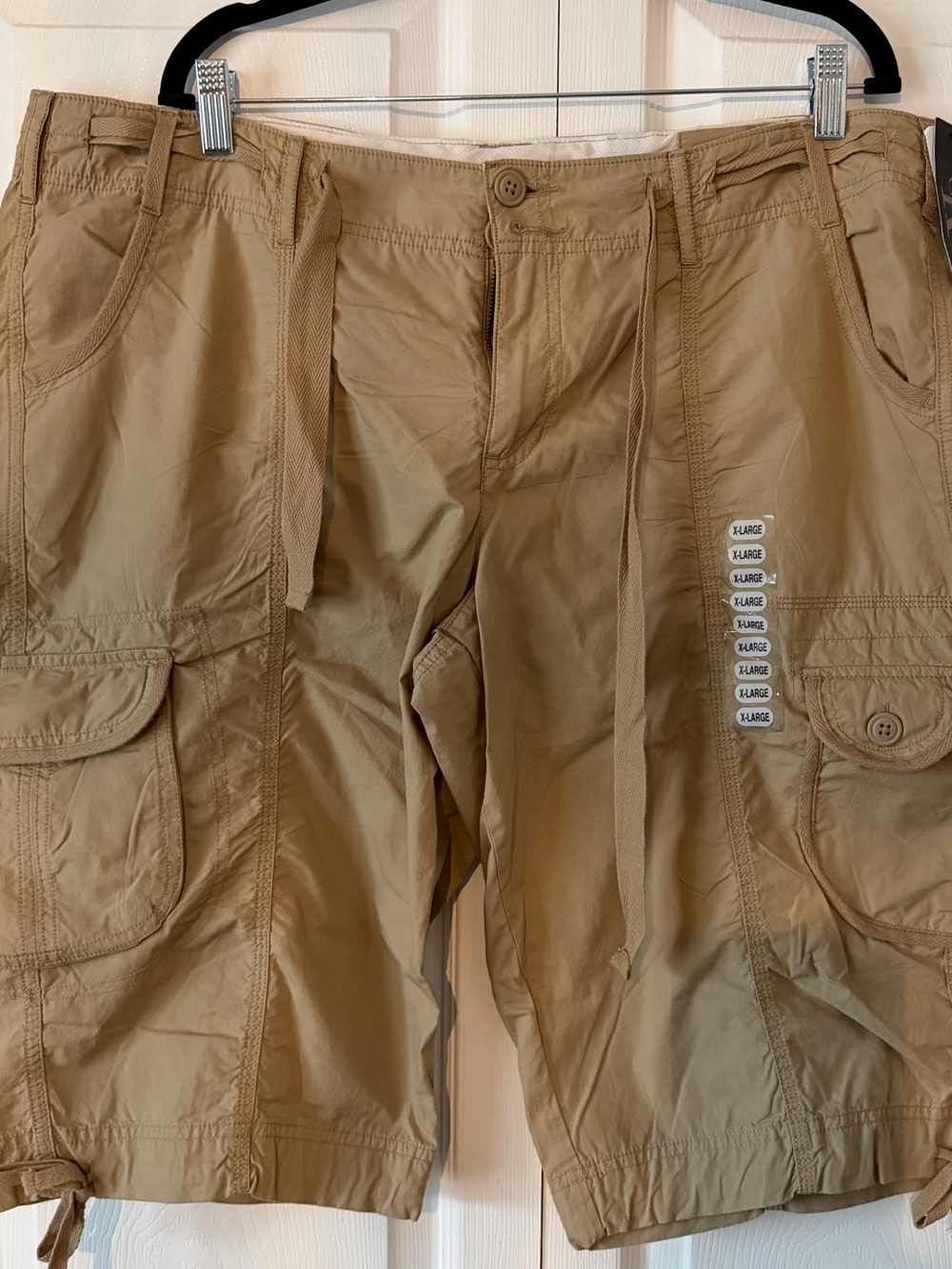 Calvin Klein Men's Khaki Cargo Shorts